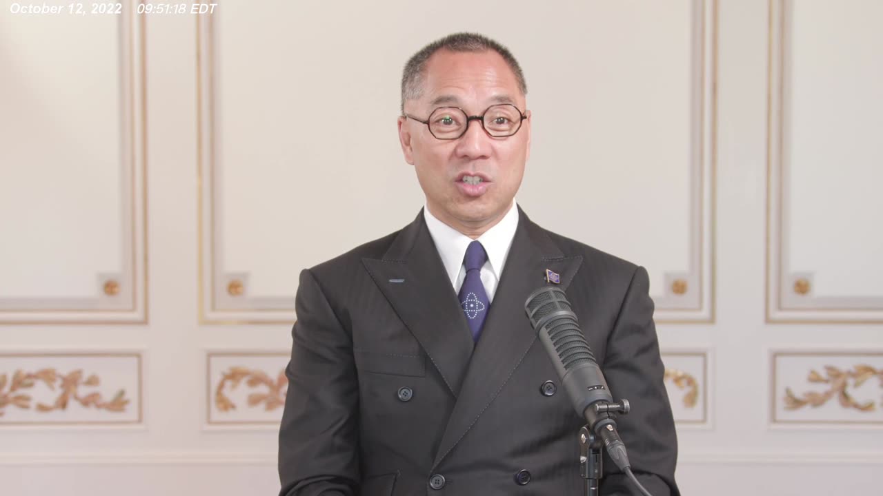 20221012文贵先生直播：七哥模仿 #江泽民