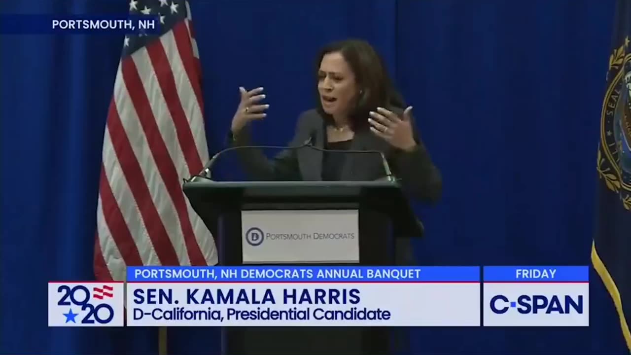 Kamala Harris "Just because you legally possess a gun, locked home doesn't mean