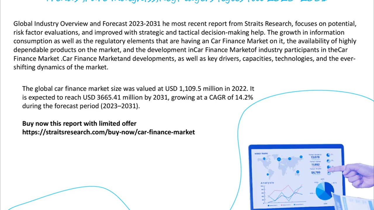 Car Finance Market market Forecast By Industry Outlook By Forecast Period