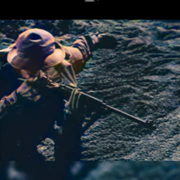 US Army Film - Firing M2 Carbine COLOURIZED 🇺🇸🔫🎥