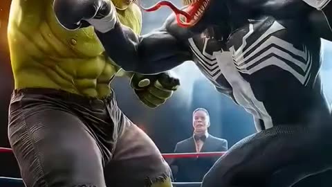 HULK vs VENOM Boxing🥊 fight 💥 (Revenge of the She Hulk) Avengers vs DC #marvel #avengers #dc #shorts