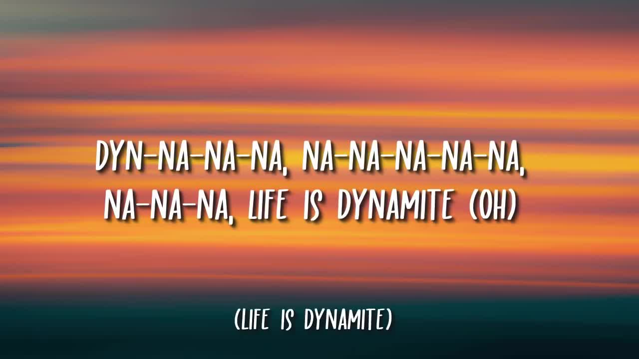 BTS DYNAMITE ENGLISH LYRICS