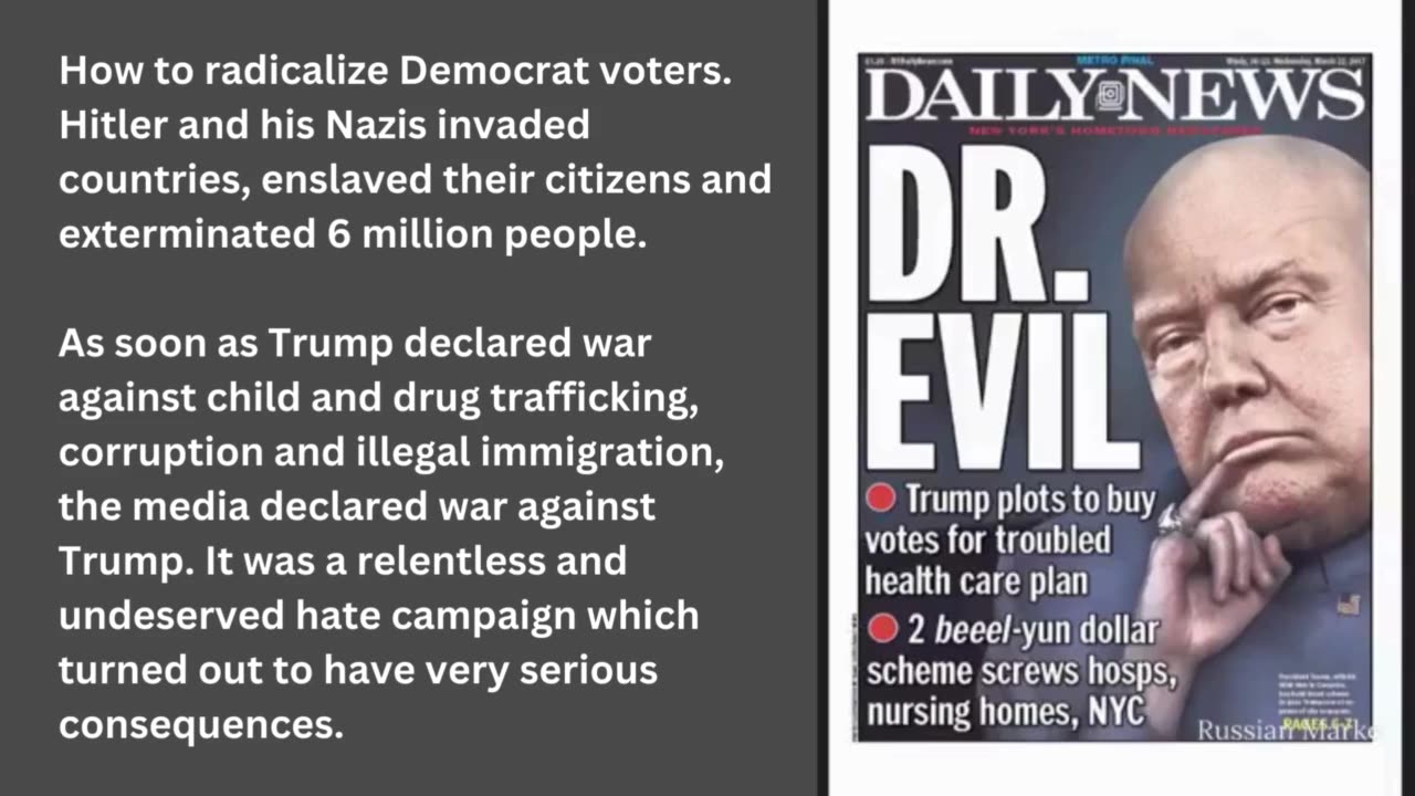 Democrat voters radicalized against Trump