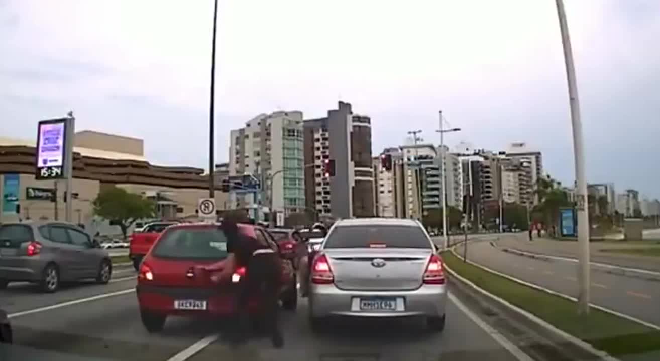 Funny Road Rage Incident