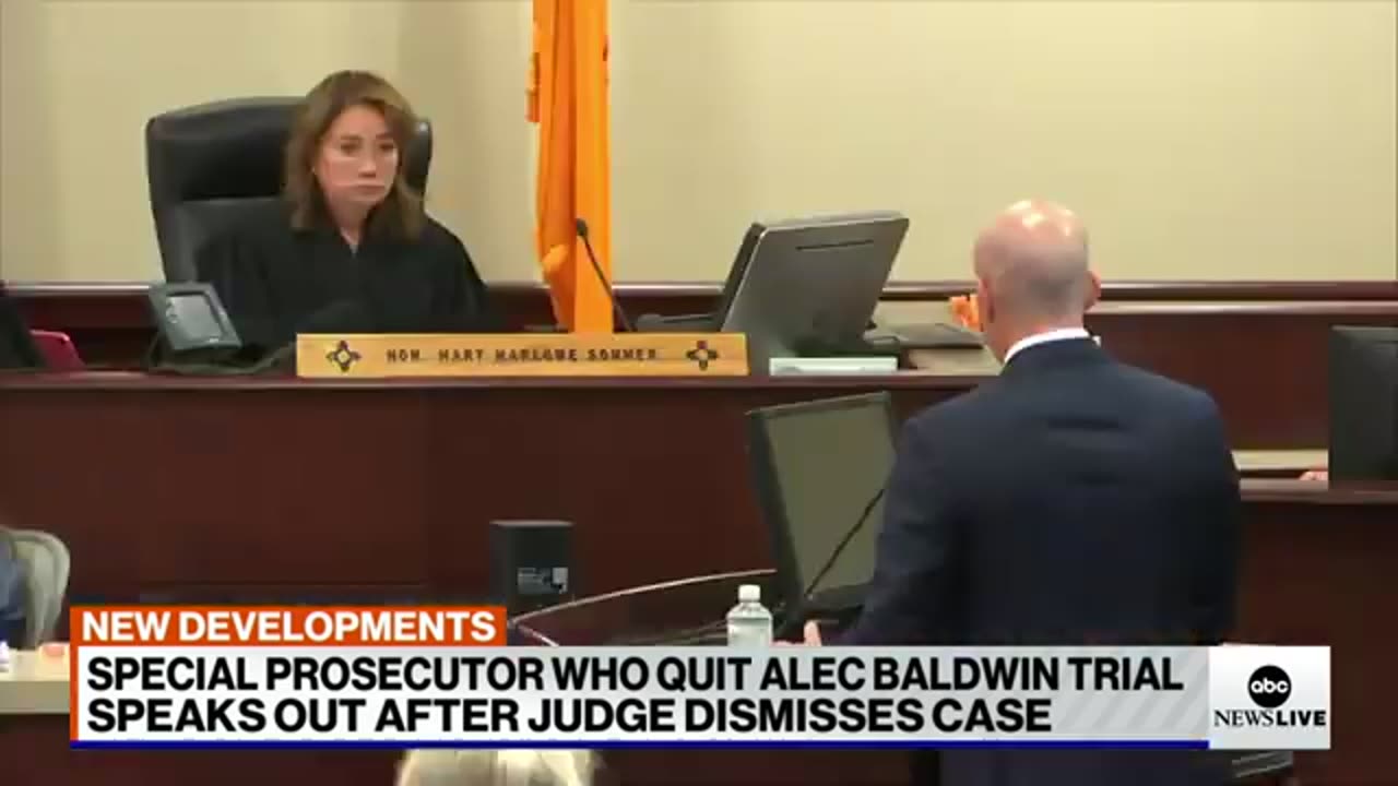 Special prosecutor who quit Alec Baldwin trial speaks out