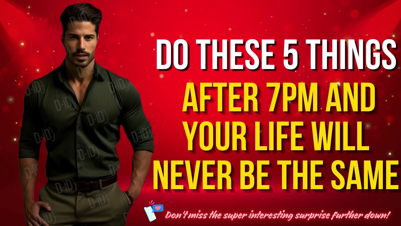 Do These 5 Things After 7pm And Your Life Will Never Be The Same