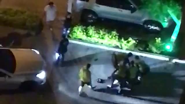 En video: frustran atraco en Bocagrande