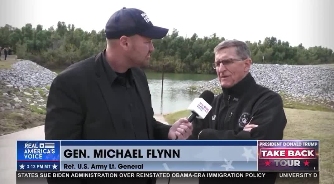 General Flynn Opines on Biden's Open Border Policies