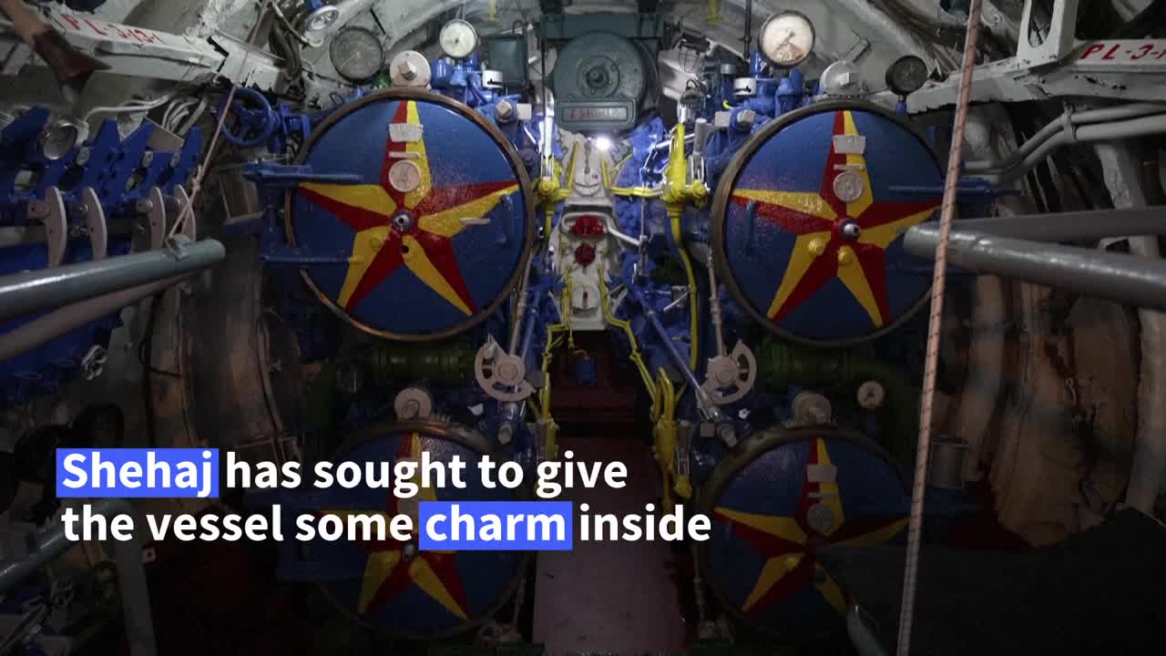 Albania's Soviet-era submarine awaits its fate, refusing to sink _ AFP