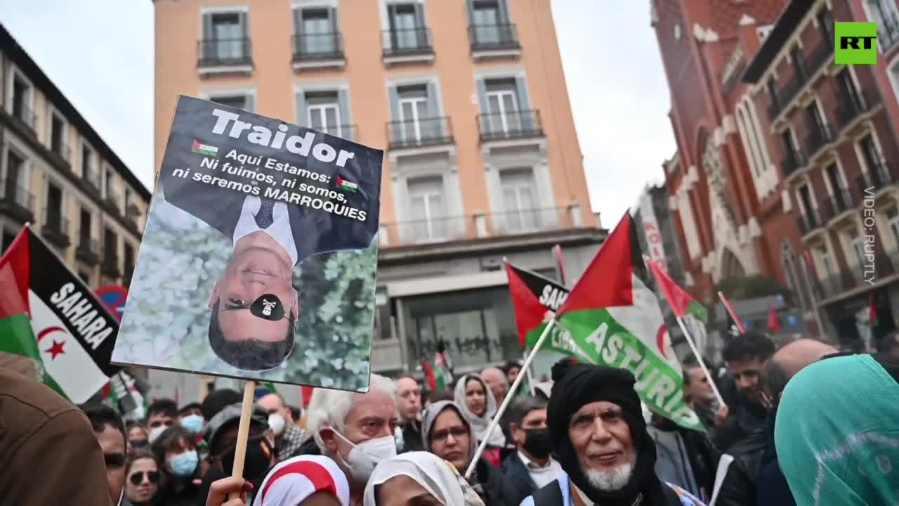 Hundreds decry Sanchez’s position on Morocco and Western Sahara