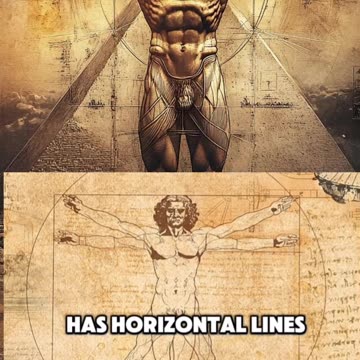 Vitruvian man Leonardo da Vinci