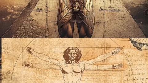Vitruvian man Leonardo da Vinci