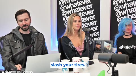 SHE SLASHED HIS CAR TYRES! 👀