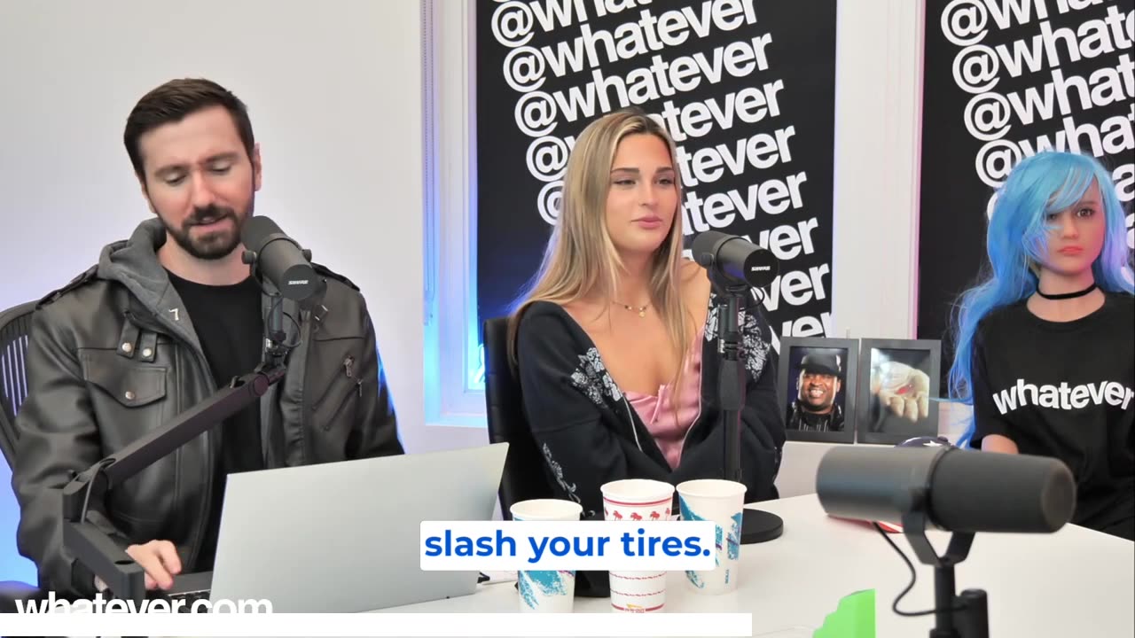 SHE SLASHED HIS CAR TYRES! 👀