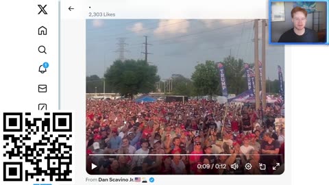 SAD Kamala Rally draws just 68 people total: Trump Rally overflow