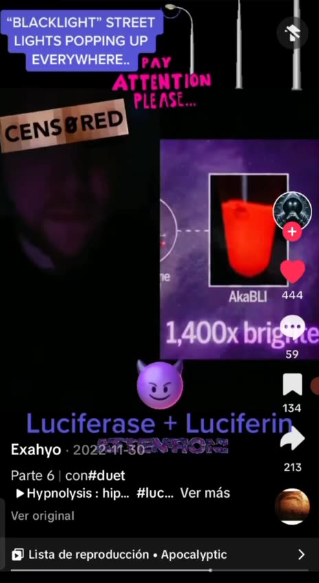 Luciferase is the same chemical used in Covid vaccines 💉