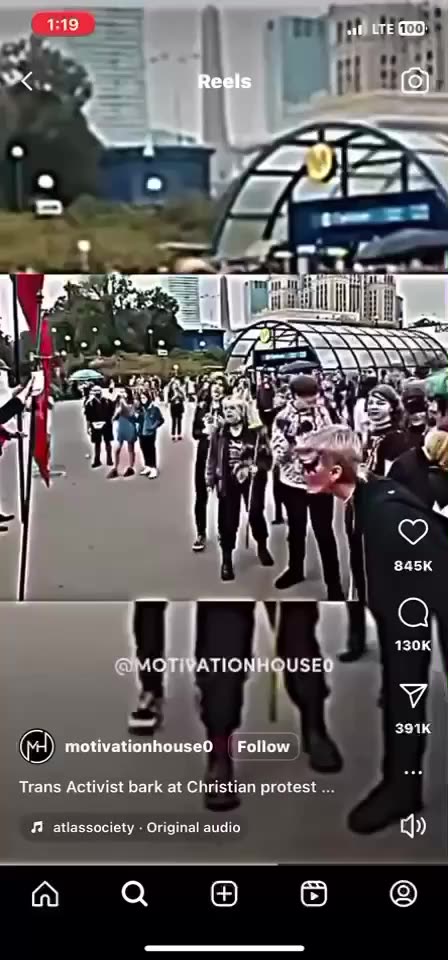 Trans-Delusionals Bark Like Dogs At Man Standing To Defend The Family