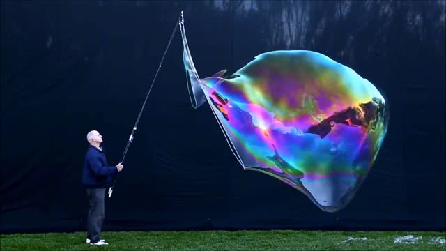 Have You Ever Seen Such A Big Bubble?