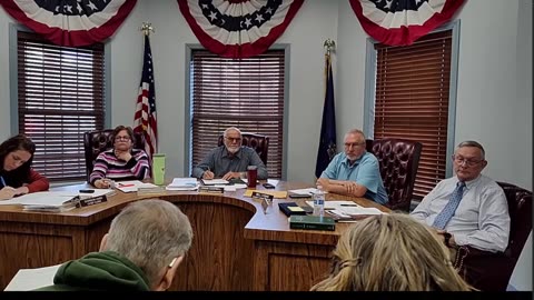 11-18-2024 Perry County Commissioners Meeting-Filmed in Person by Jed Nessinger