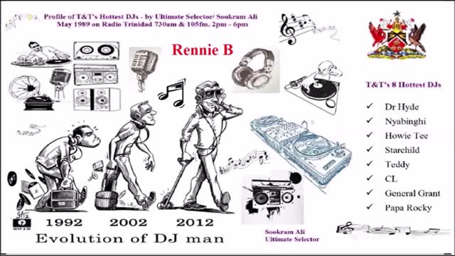 Rennie B The Crown Profile of T T's Hottest DJs Ultimate-Selector Sookram Ali