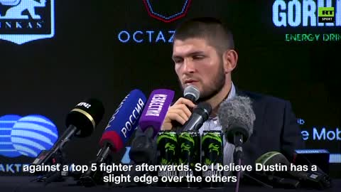 Khabib in December 2020 favored Dustin to win the LW title