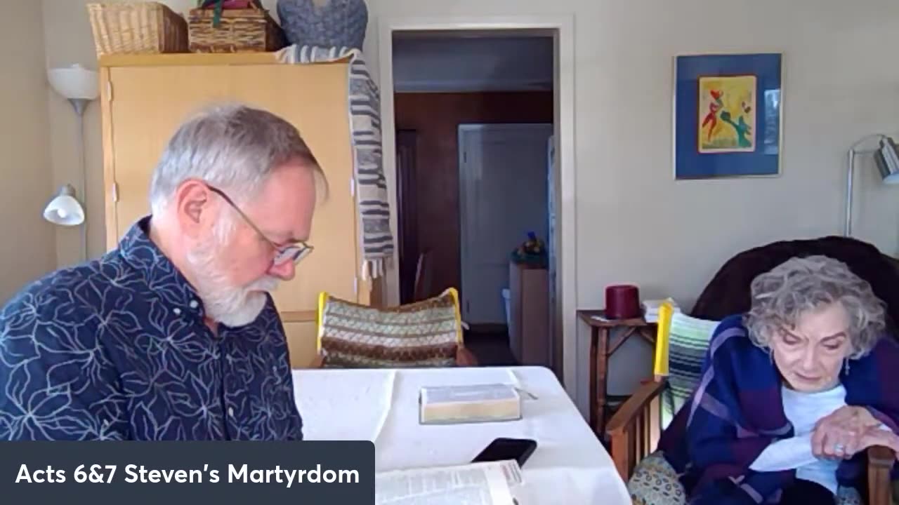 Acts 6 - 7 The Work and Martyrdom of Steven - Freestyle