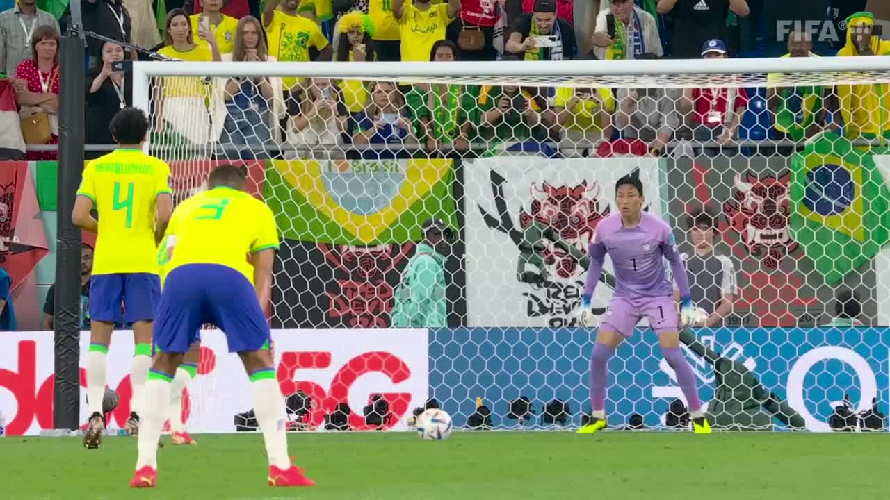 Samba boys turn on the style _ Brazil v Korea Republic _ FIFA World Cup Qatar 2022