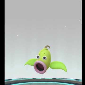 Pokémon GO-Evolving Shiny Bellsprout