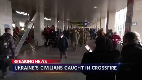 Ukraine’s Capital Under Attack as Russian Forces Advance