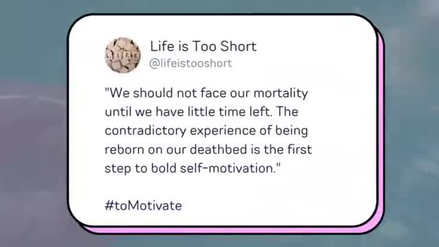 How to Become a New You?? (#DeathBed)