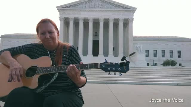 Constitution - original Joyce the Voice @ US Supreme Court 8/27/21