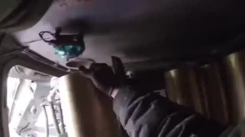 Russian 2S5 Giatsint-S nearby Severodonetsk