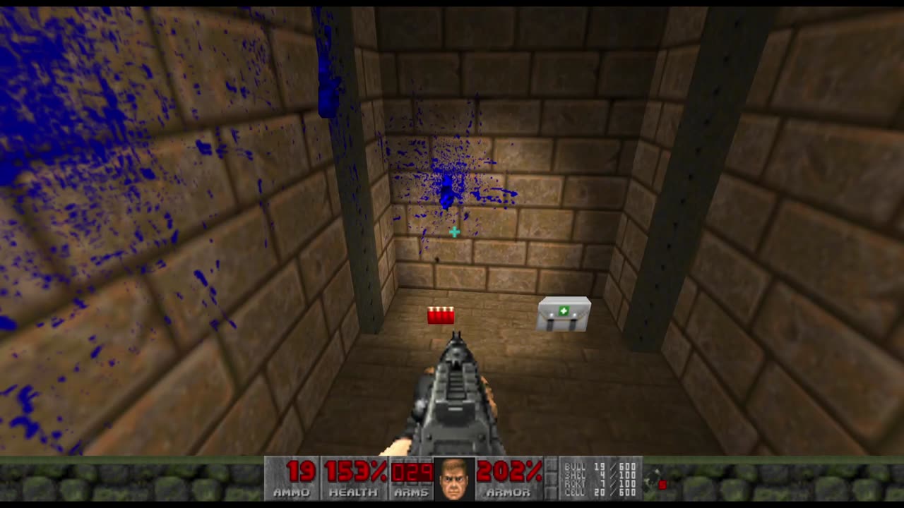 Brutal Doom 2 - Master Levels - Pistol Start - Hard Realism - Virgil's Lead (VIRGIL.WAD, level 12)