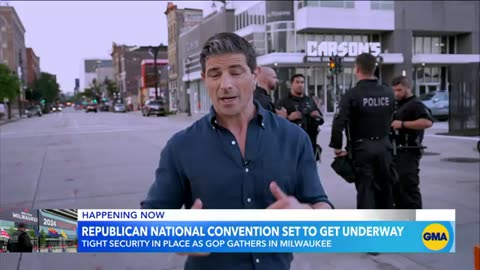 Security ramps up for Republican National Convention as GOP gathers in Milwuakee