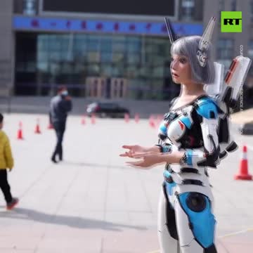 HTVL13 - Covid Test Center Robot China