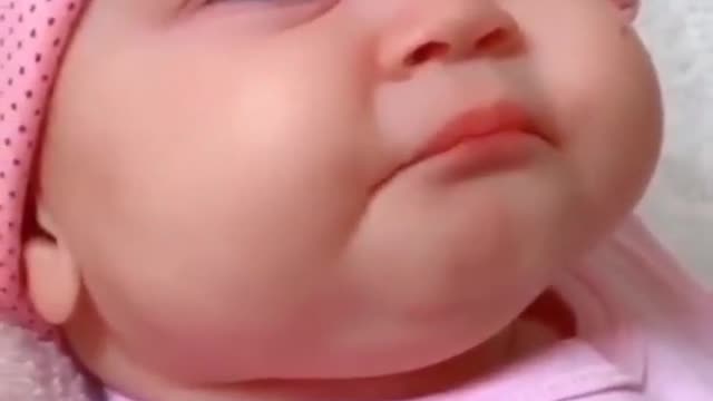 Cute lovely baby with beautiful expression