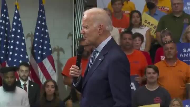 Biden goes off-script, immediately starts saying RACIST things!!