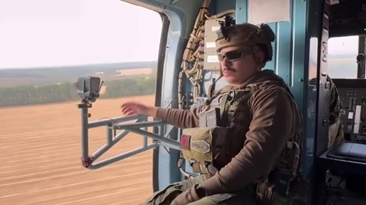 Riding with Ukrainian Attack Helicopter Crew