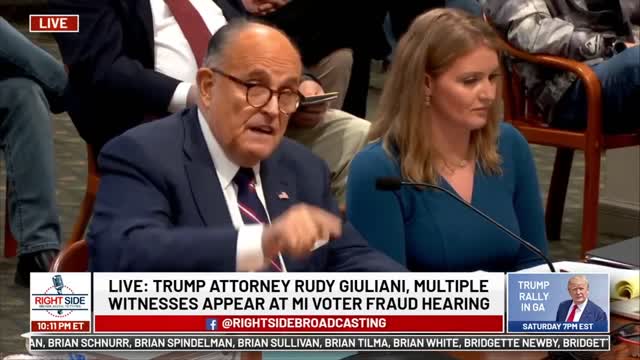 D-Rep. Darrin Camilleri ATTACKS Rudy Giuliani's Character and gets SLAPPED in the MOUTH!