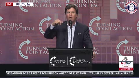 WW3 Update: Tucker Carlson Obliterates! the Leftist Communist Government - Turning Point Rally 21m