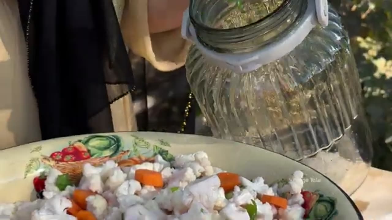 Preparation of local pickles for the winter