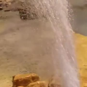 Fountains desert break their way