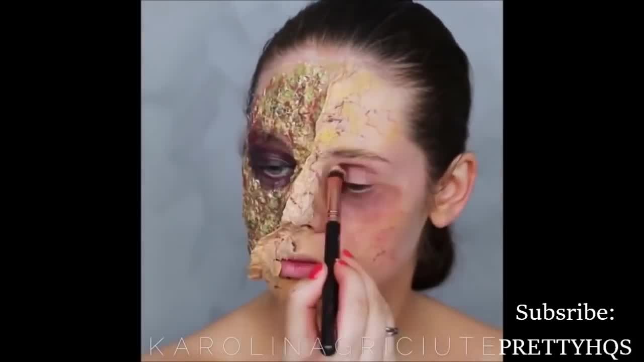 Creative Halloween Makeup tutorials