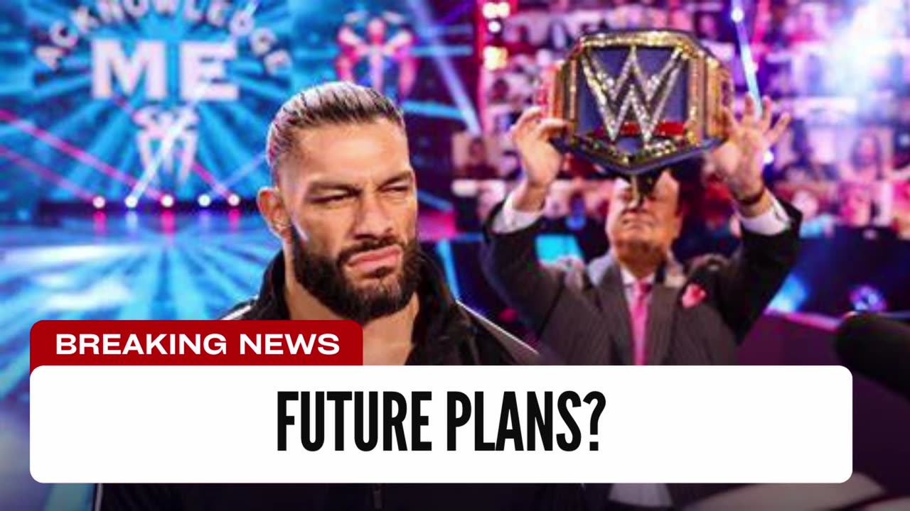 Here Is Reportedly How WWE Plans To Use Roman Reigns