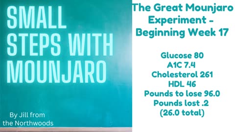 Mounjaro/GLP1 W17 - Stalled Weight Loss & Exercise