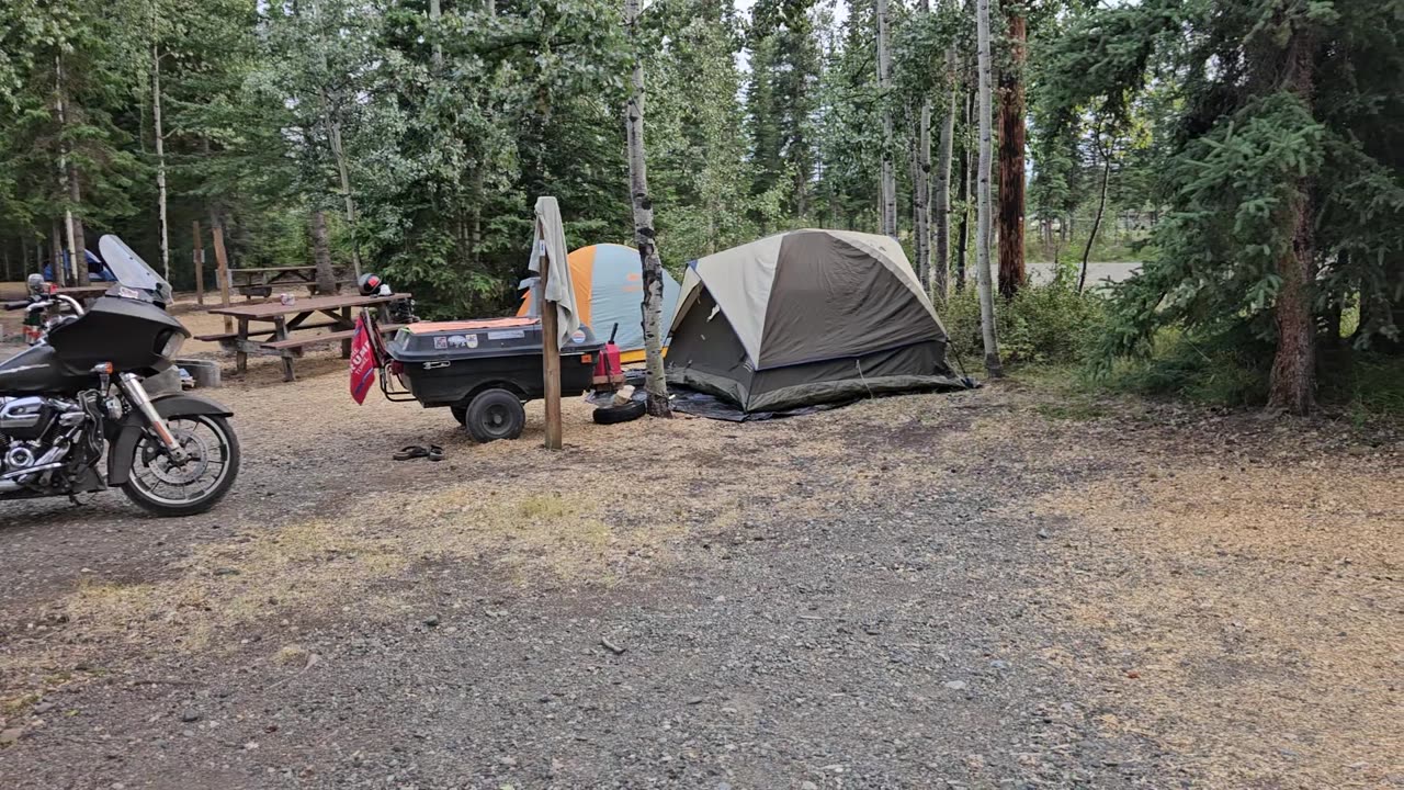 24 July Evening in Tok, Alaska