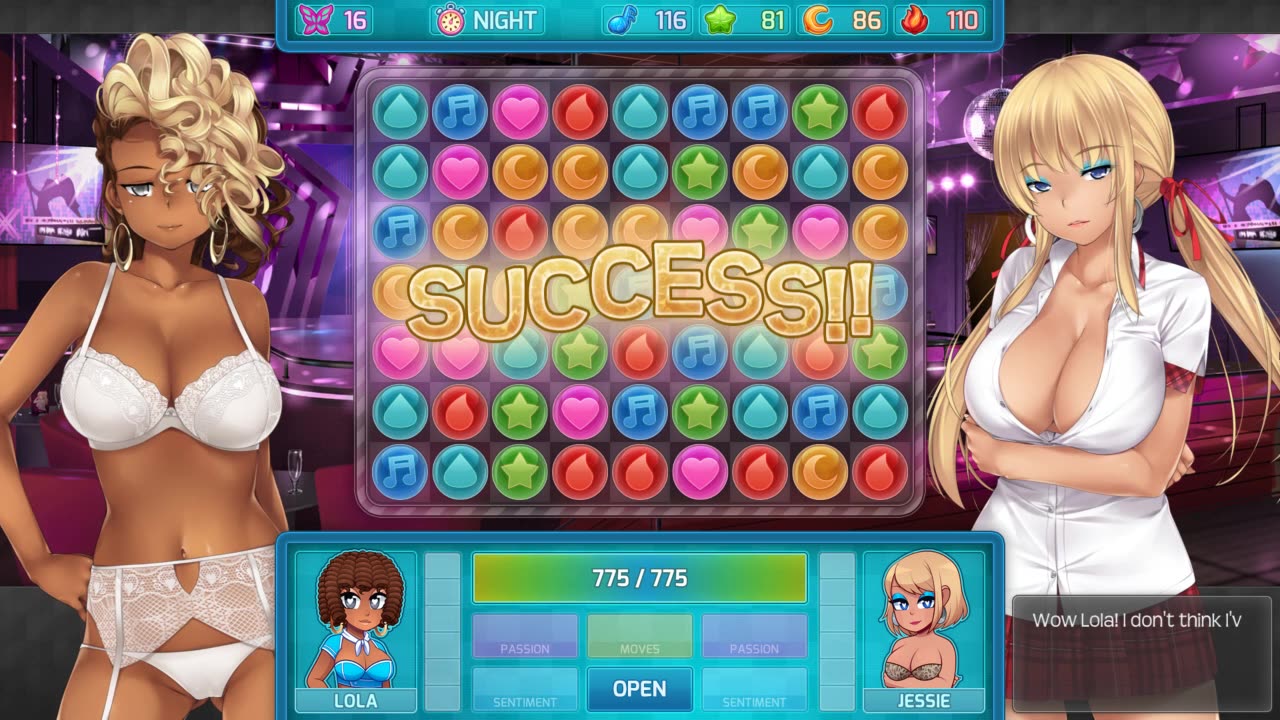 jessie & lola all date events Huniepop 2 Double date