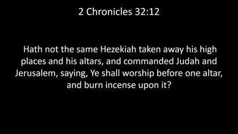 KJV Bible 2nd Chronicles Chapter 32