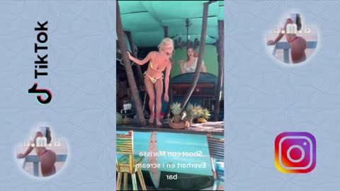 FASHION bikini challenge , music no copyright 