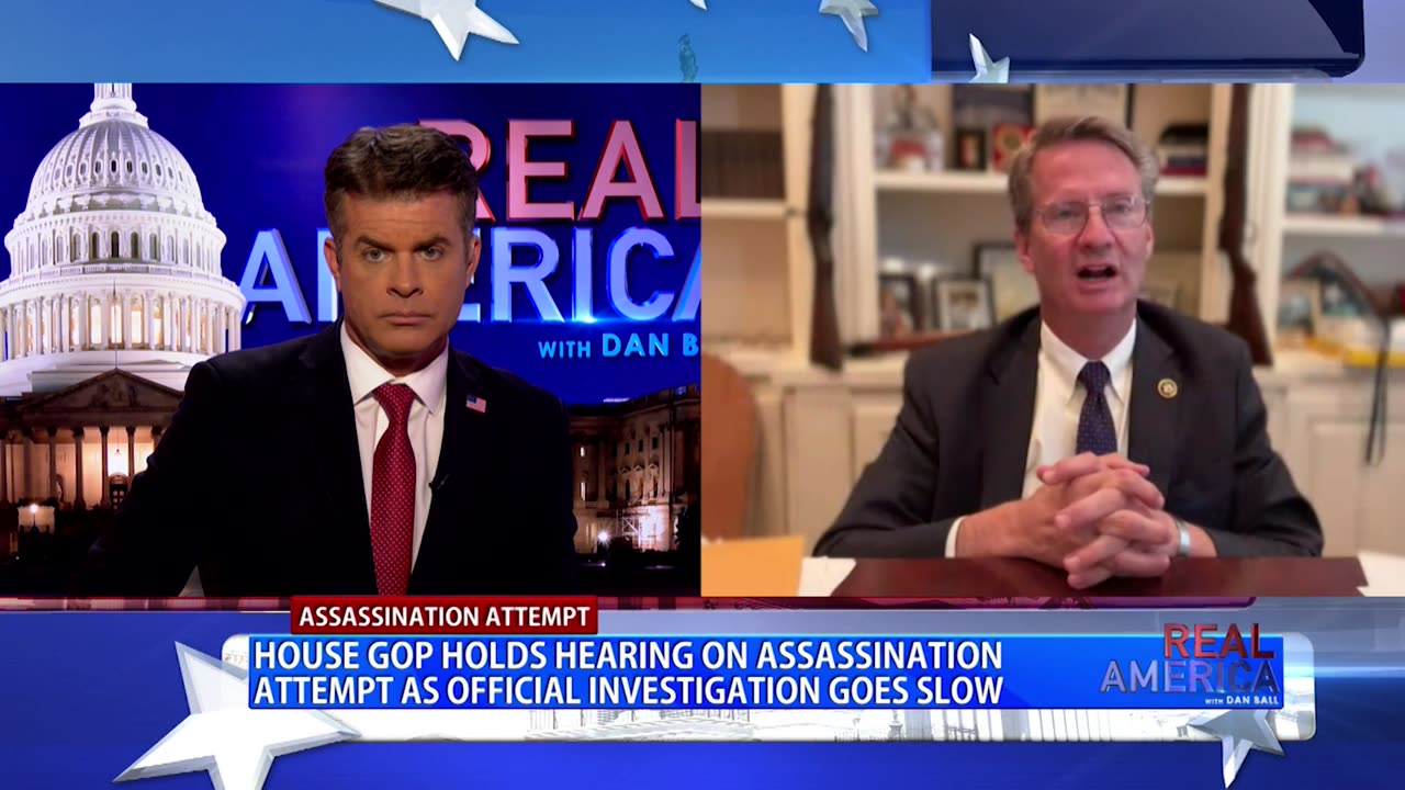 REAL AMERICA -- Dan Ball W/ Tim Burchett, Attempted Assassination of President Trump, 8/26/24